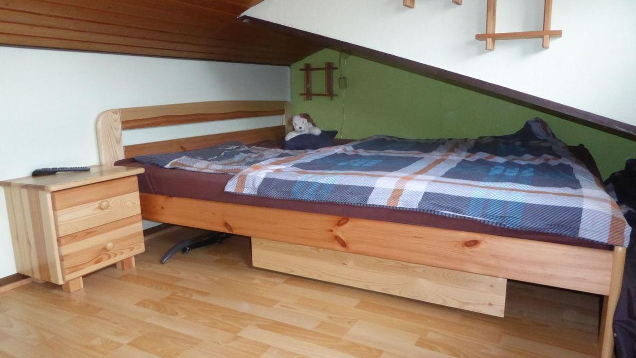 Schlafkoje mit Doppelbett Schlafkoje mit Doppelbett